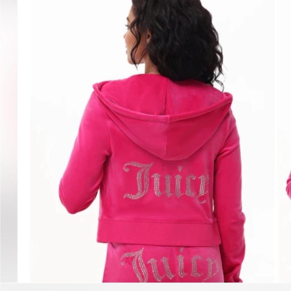Juicy Couture Pink Velour Tracksuit